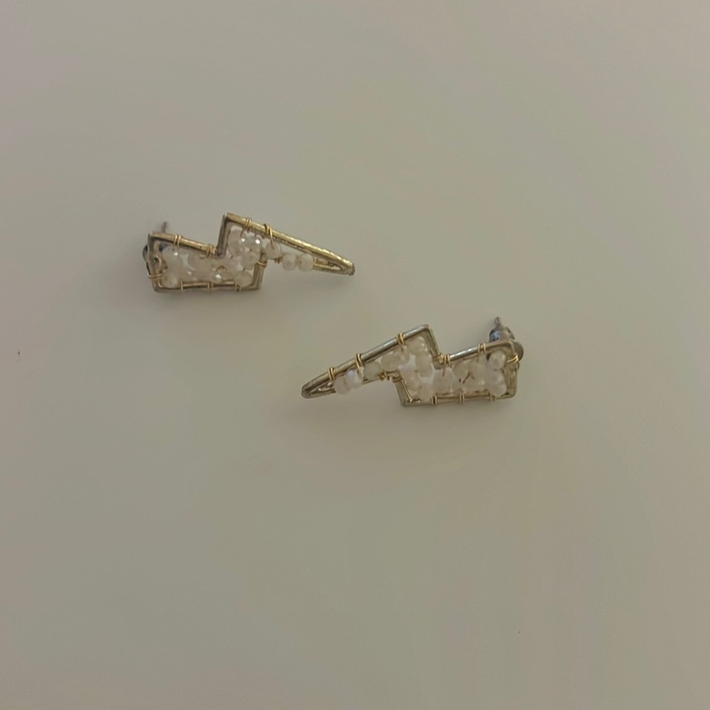 lightening bolt earrings